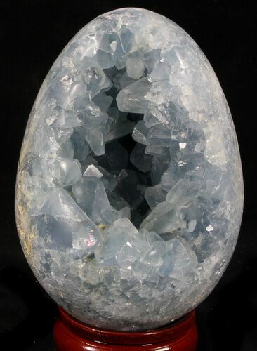 Gorgeous Celestine (Celestite) Geode Egg - Madagascar #37066